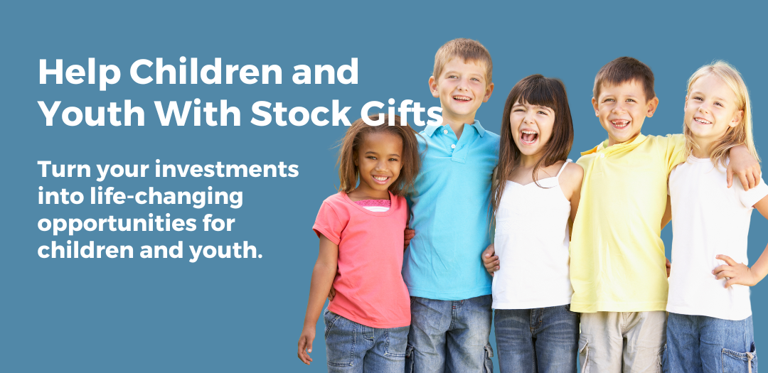 Stock Donations web page